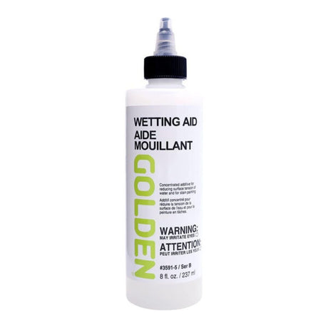 Golden Acrylic Wetting Aid Additive for Improved Flow and Staining Effects - Retail Maharaj