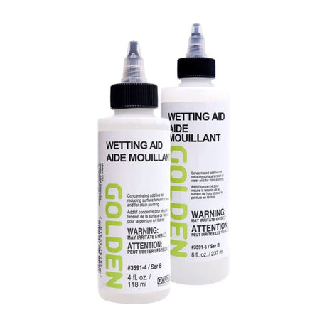 Golden Acrylic Wetting Aid Additive for Improved Flow and Staining Effects - Retail Maharaj