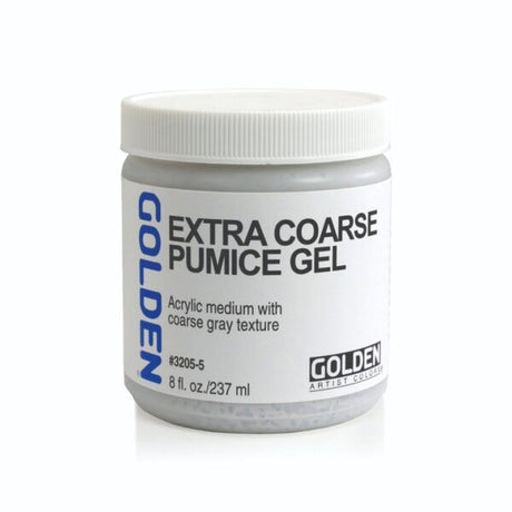 Golden Extra Coarse Pumice Gel Acrylic Texture Medium for Heavy Surface Effects - Retail Maharaj