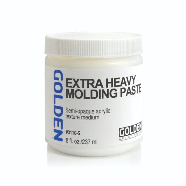Golden Extra Heavy Molding Paste Acrylic Texture Medium for Sculptural Surfaces - Retail Maharaj