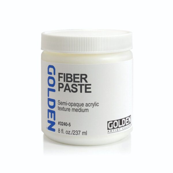 Golden Fiber Paste Acrylic Texture Medium for Paper Like Surfaces - Retail Maharaj