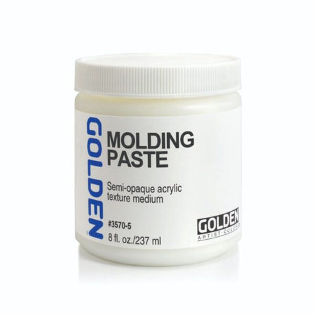 Golden Molding Paste Acrylic Texture Medium for Surface Building - Retail Maharaj