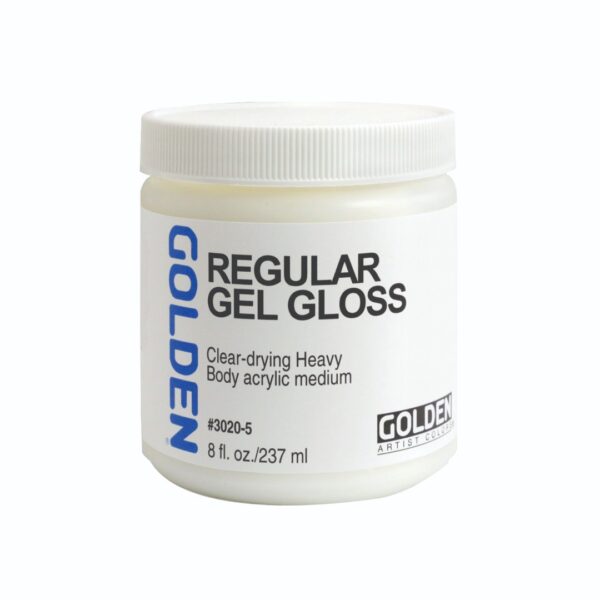 Golden Regular Gel Gloss Acrylic Medium for Texture and Impasto - Retail Maharaj