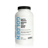 Golden Acrylic Matte Medium for Paint Extension Clear Ground and Matte Finish - Retail Maharaj