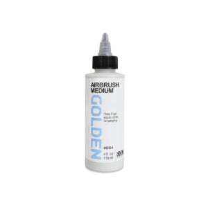 Golden Airbrush Medium Acrylic Additive for Smooth Spray Application - Retail Maharaj