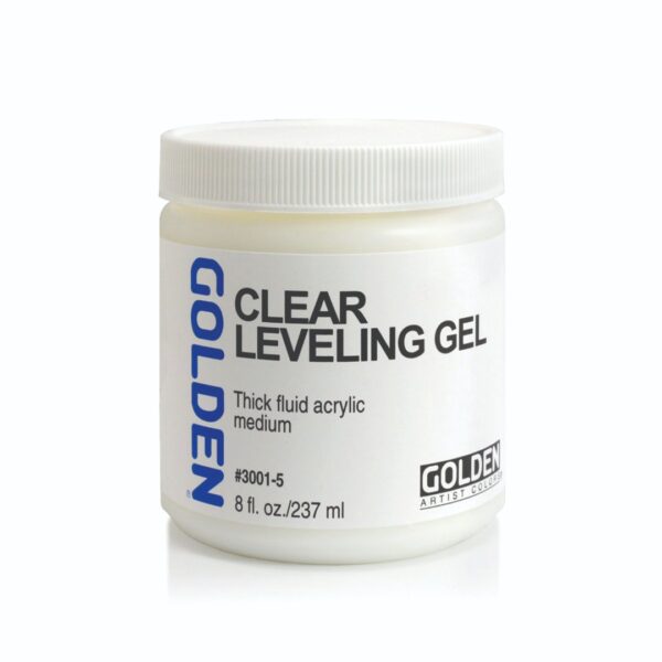 Golden Clear Leveling Acrylic Gel Medium for Smooth Gloss Finishes - Retail Maharaj