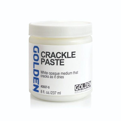 Golden Acrylic Crackle Paste Texture Medium Matte Finish for Art and Craft - Retail Maharaj