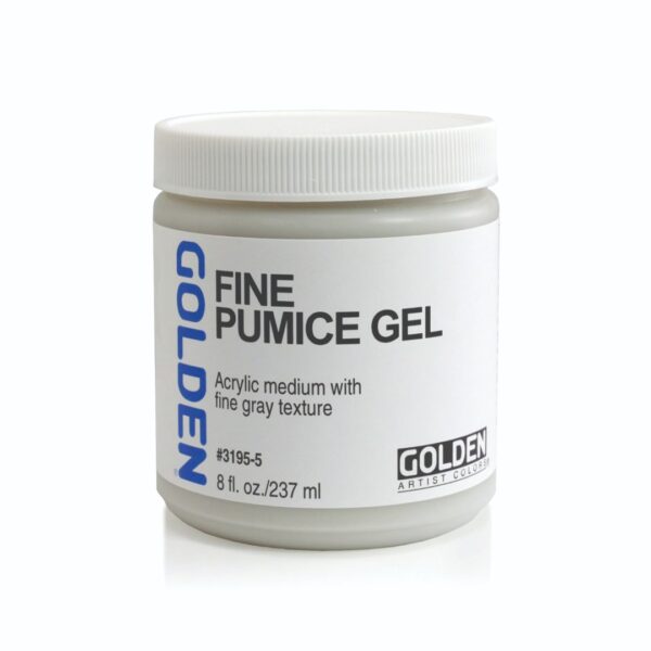 Golden Fine Pumice Gel Acrylic Texture Medium for Drawing and Surface Prep - Retail Maharaj