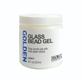 Golden Glass Bead Gel Acrylic Texture Medium for Reflective Surface Effects - Retail Maharaj