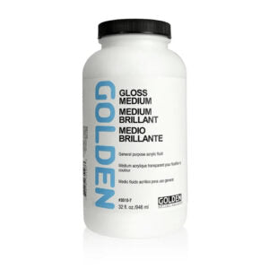 Golden Acrylic Gloss Medium for Glazing Paint Extension and High Gloss Finish - Retail Maharaj