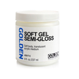 Golden Soft Gel Semi Gloss Acrylic Medium for Glazing and Blending - Retail Maharaj