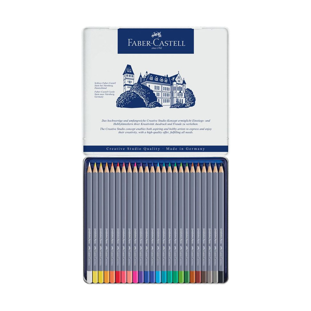 Faber Castell Goldfaber Aqua Watercolour Pencils Artist Colour Set - Retail Maharaj