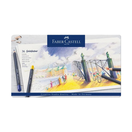 Faber Castell Goldfaber Colour Pencils Set for Artists and Drawing - Retail Maharaj
