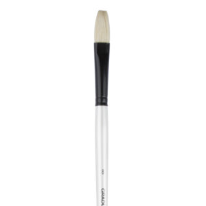 Daler Rowney Graduate Bristle Flat Long Handle Brushes - Retail Maharaj