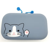 Lihit Lab Puni Labo Flat Zipper Pouch Cute Animal Design Organizer - Retail Maharaj