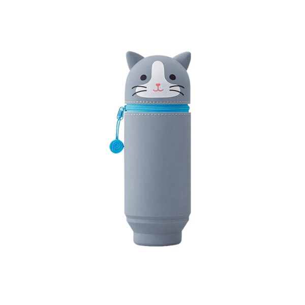 Lihit Lab Smart Fit PuniLabo Silicone Stand Up Pen Case Animal Design - Retail Maharaj