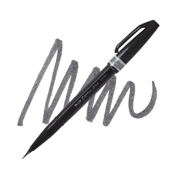 Pentel Touch Brush Sign Pen Artist SESF30C Extra Fine Brush Tip - Retail Maharaj