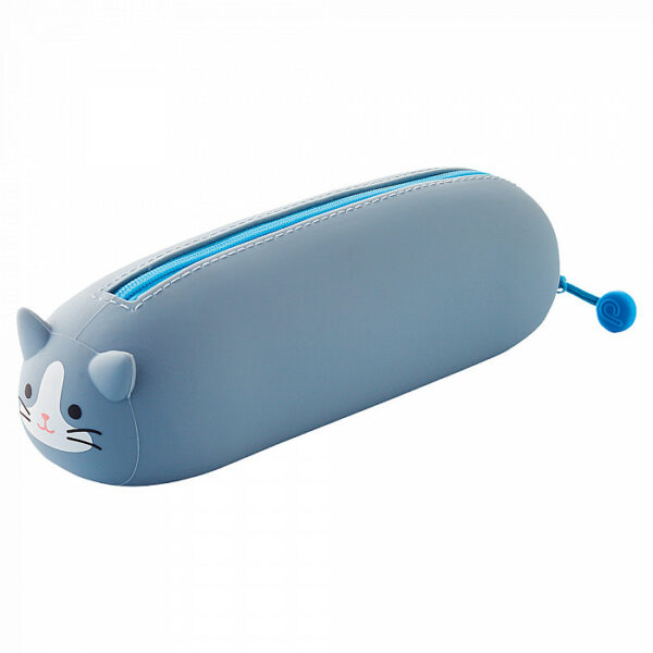 Lihit Lab Smart Fit PuniLabo Silicone Horizontal Pen Pencil Case Animal Design - Retail Maharaj