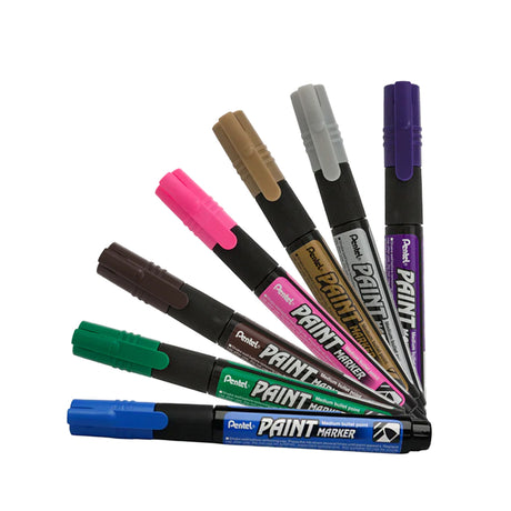 Pentel MMP20 Paint Marker Pen Multi Surface Permanent - Retail Maharaj