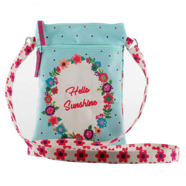 Pinaken Canvas Sling Bag with Zip Closure Crossbody Shoulder Bag for Everyday Essentials - Retail Maharaj