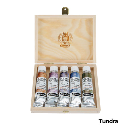 Schmincke Horadam Aquarell Supergranulating Watercolour Set – 5 × 15ml (Limited Edition) - Retail Maharaj