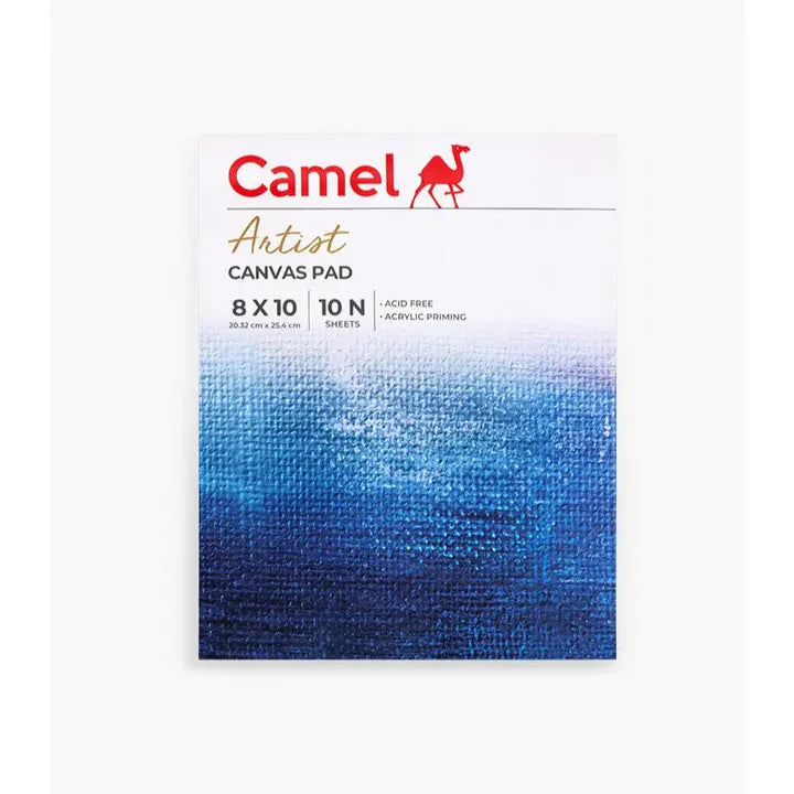 Camel Canvas Pad 8 x 10 with 10 Sheets - Retail Maharaj