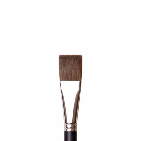 Retail Maharaj Flat Brush Size 16 Velour Mix Media - Retail Maharaj