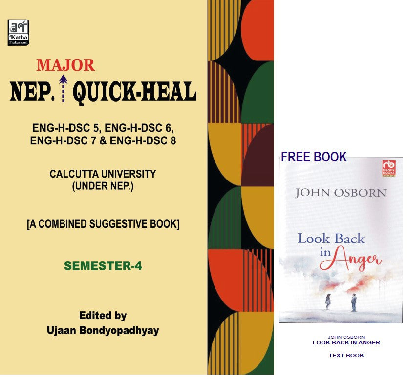 NEP Major Quick-Heal ENG-H-DSC-5, DSC-6, DSC-7, DSC-8 – A Combined Suggestive Book, SEM-4, CU (English Version) - Retail Maharaj