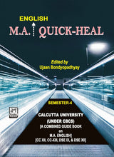 MA English Quick-Heal – A Combined Guide Book, SEM-4, CU [CC-XII, CC-XIII, DSE-IX, DSE-XII] (English Version) - Retail Maharaj