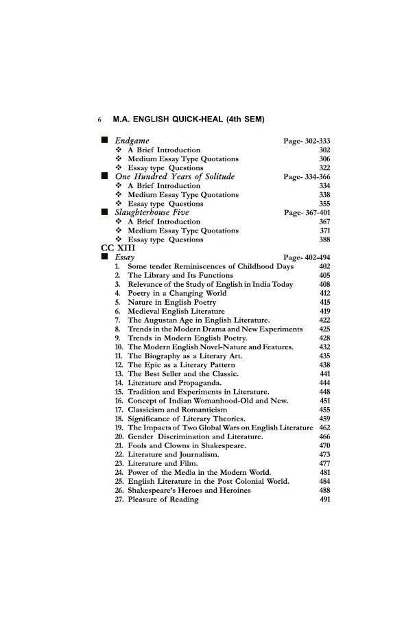 MA English Quick-Heal – A Combined Guide Book, SEM-4, CU [CC-XII, CC-XIII, DSE-IX, DSE-XII] (English Version) - Retail Maharaj