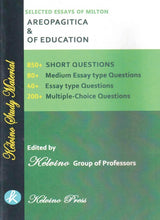 Selected Essays of Milton Areopagitica & Of Education (English Version) (Questions and Answers) - Retail Maharaj