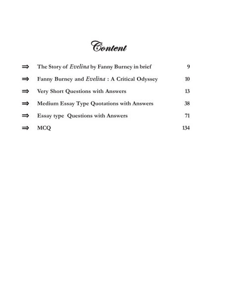 Frances Burney Evelina  (Questions and Answers) (English Version) - Retail Maharaj