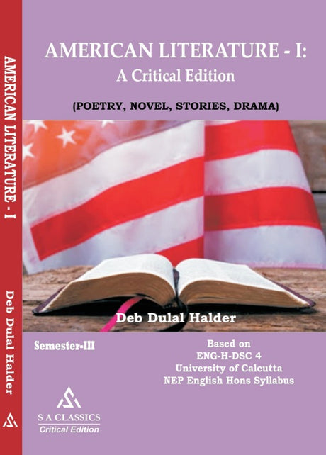 American Literature - I: A Critical Edition, Semester-3, C.U. (English Version) - Retail Maharaj