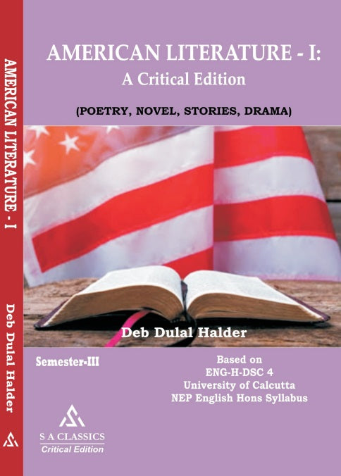 American Literature - I: A Critical Edition, Semester-3, C.U. (English Version) - Retail Maharaj