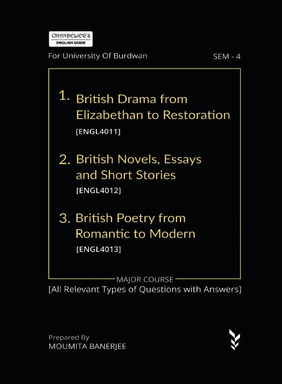Model Question & Answer (ENGL4011, ENGL4012, ENGL4013) – A Complete Guide with Model Question & Answer, SEM-4, BU (English Version) - Retail Maharaj