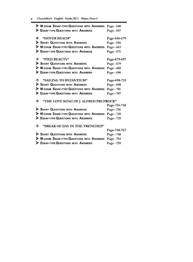 Model Question & Answer (ENGL4011, ENGL4012, ENGL4013) – A Complete Guide with Model Question & Answer, SEM-4, BU (English Version) - Retail Maharaj