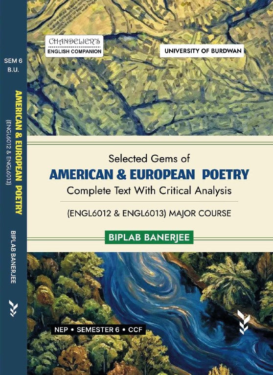 Selected Gems of American & European Poetry – Complete Text with Critical Analysis (ENGL6012 & ENGL6013) SEM-6, BU (English Version) - Retail Maharaj