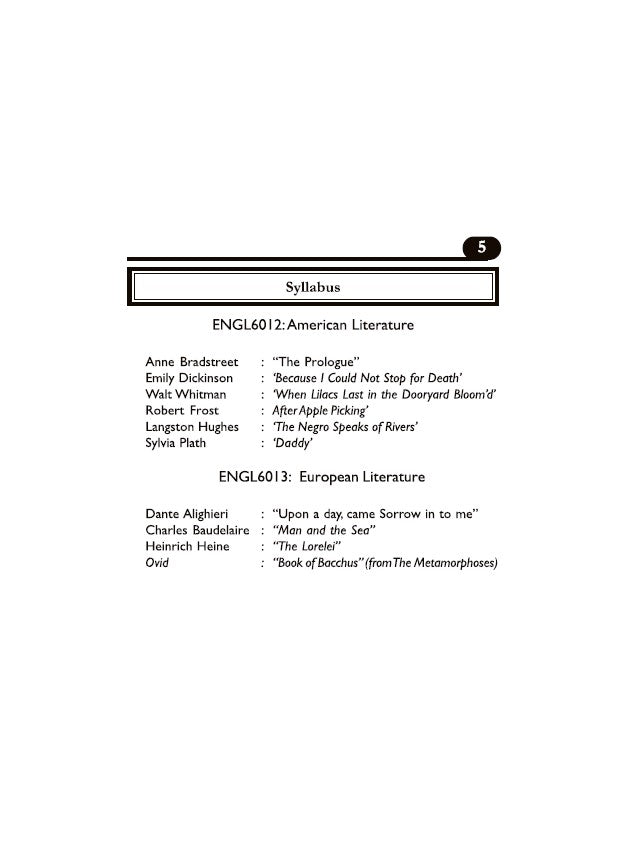Selected Gems of American & European Poetry – Complete Text with Critical Analysis (ENGL6012 & ENGL6013) SEM-6, BU (English Version) - Retail Maharaj