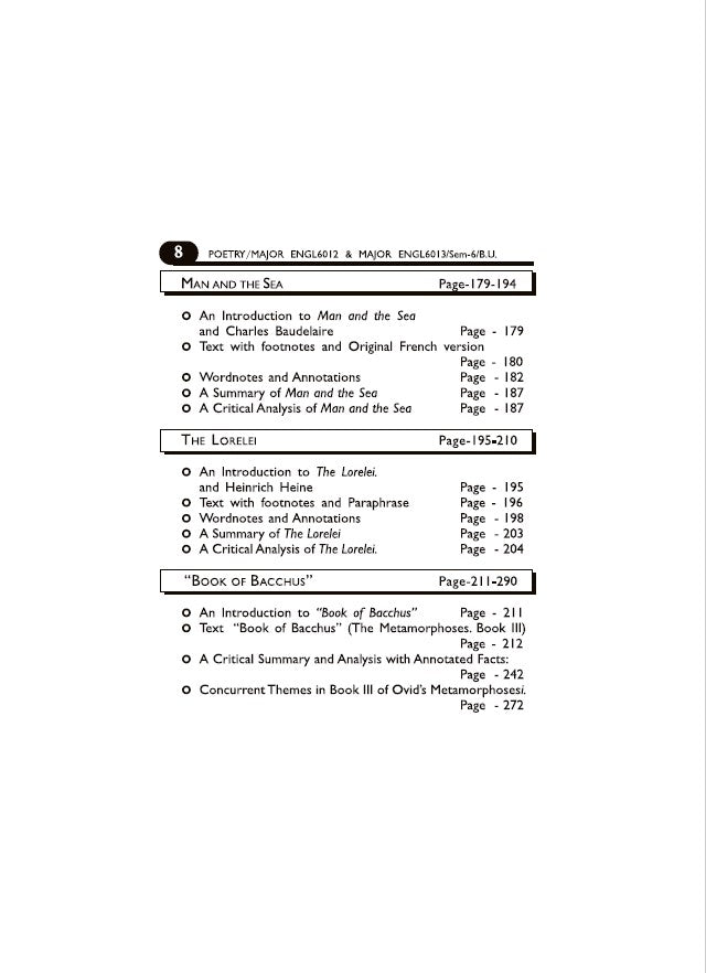 Selected Gems of American & European Poetry – Complete Text with Critical Analysis (ENGL6012 & ENGL6013) SEM-6, BU (English Version) - Retail Maharaj