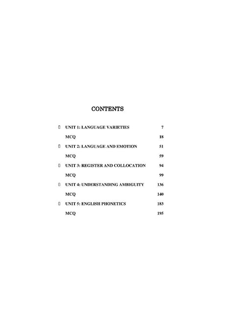 Language and Creativity (AEC) SEM-4, BU (ENGL4041)  Critical and MCQ (English Version) - Retail Maharaj