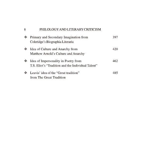 Philology & Literary Criticism (Major Course) [Engl 5013] Semester-5, B.U (English Version) - Retail Maharaj