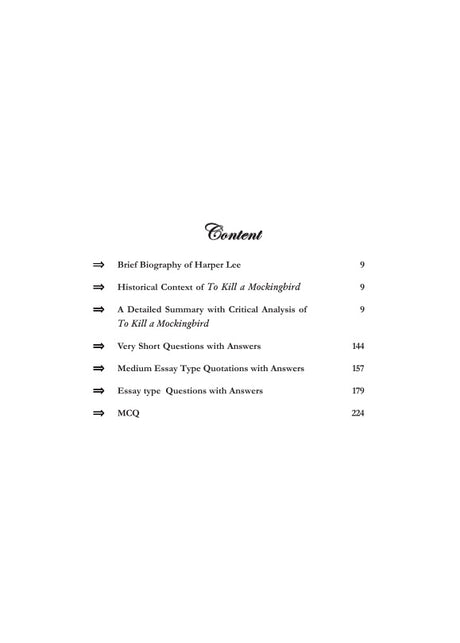 Harper Lee To Kill a Mockingbird (English Version) (Questions and Answers) - Retail Maharaj
