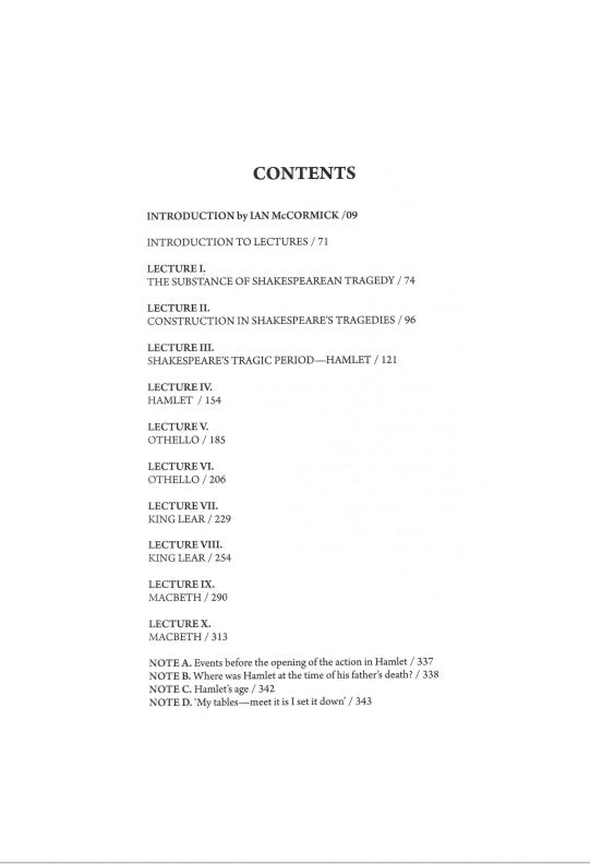 A.C. Bradley Shakespearean Tragedy (English Version) (Text with Critical) - Retail Maharaj