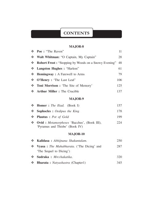 Indispensable Guide to English Major (English Version) Semester-5 [Text With Guide] Vidyasagar University - Retail Maharaj