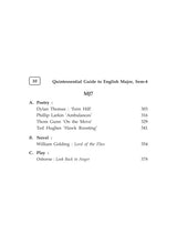 Quintessential Guide to English Major Semester-4, V.U (English Version) (Text with Guide) - Retail Maharaj