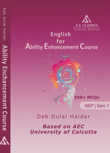 Ability Enhancement Course (AEC), Semester-1, C.U (English Version) - Retail Maharaj