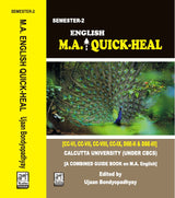 MA English Quick-Heal – A Combined Guide Book, SEM-2, CU [CC-VI, CC-VII, CC-VIII, CC-IX, DSE-II, DSE-III] (English Version) - Retail Maharaj
