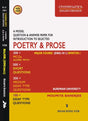A MODEL QUE. & ANS. FOR IND. TO SELECTED POETRY & PROSE (ENGL1011), SEM-1, B.U. (English Version) - Retail Maharaj