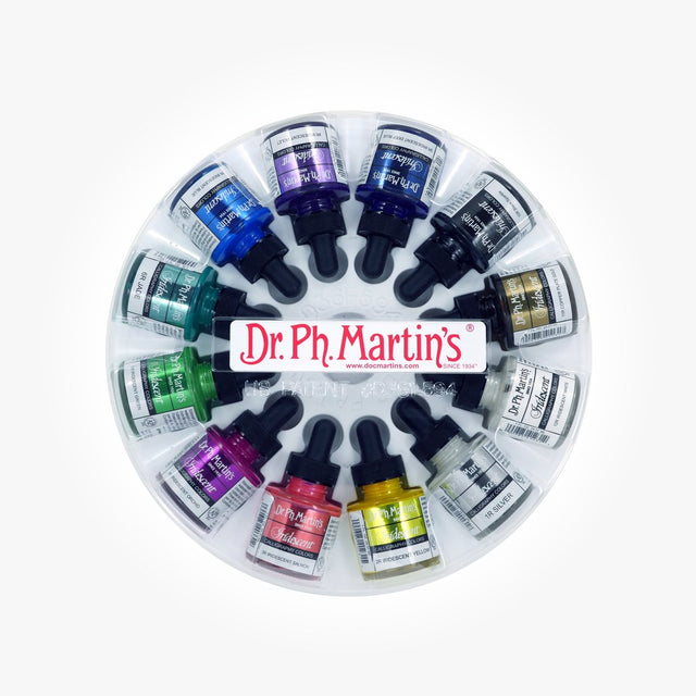 Dr. Ph. Martin’s IRIDESCENT CALLIGRAPHY COLOR, 1.0 OZ, SETS ALL KINDS - Retail Maharaj