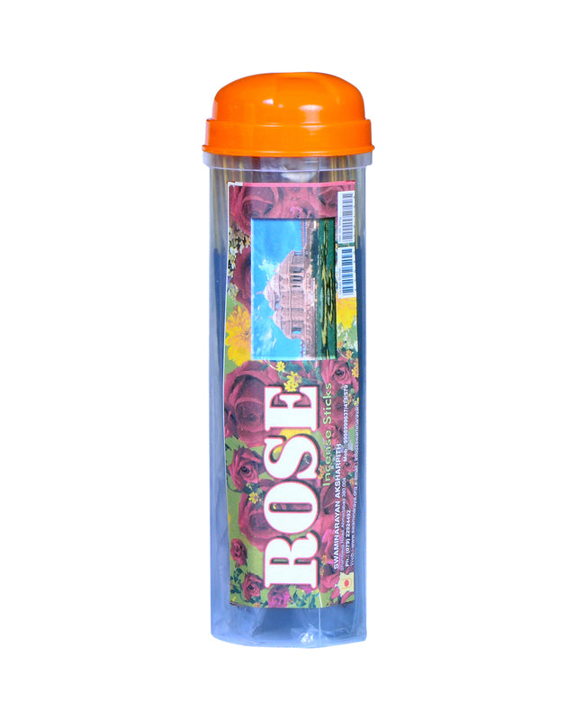 Rose 9" Stick | Plastic Container - Retail Maharaj